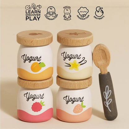 Le Toy Van - Wooden Yogurt Play Food Pack