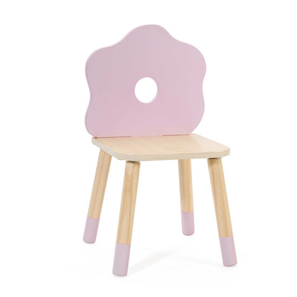 Classic World - Grace Flower Table & Chair Set - 3pcs - 2x Chairs