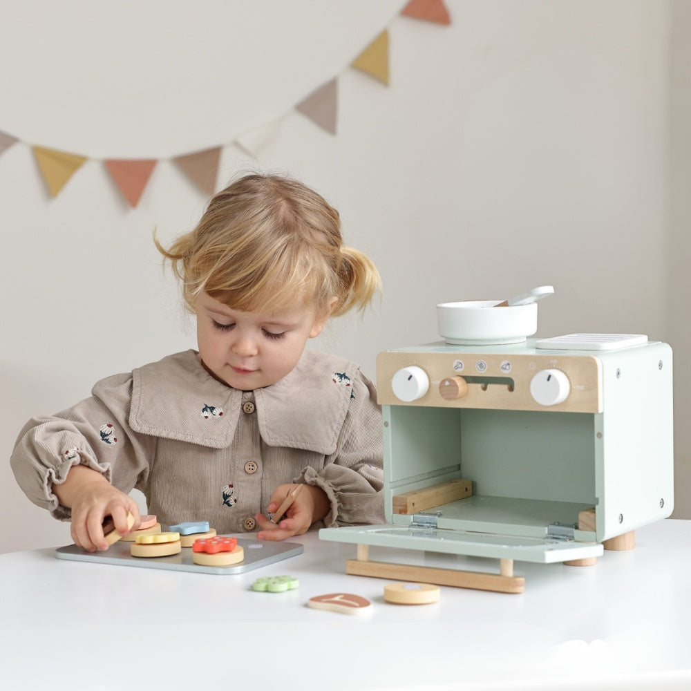 TookyToy - Pretend Play Kitchen Oven Cooking Toy Playset