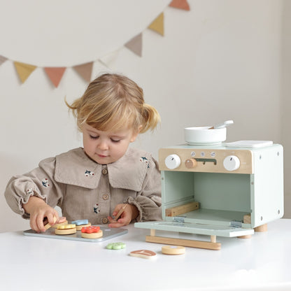 TookyToy - Pretend Play Kitchen Oven Cooking Toy Playset