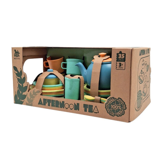 Mingli Toys - Pretend & Play - Afternoon Tea Set - 15 Pieces