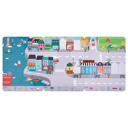 TookyToy - Silicone Sticker Book - Busy City