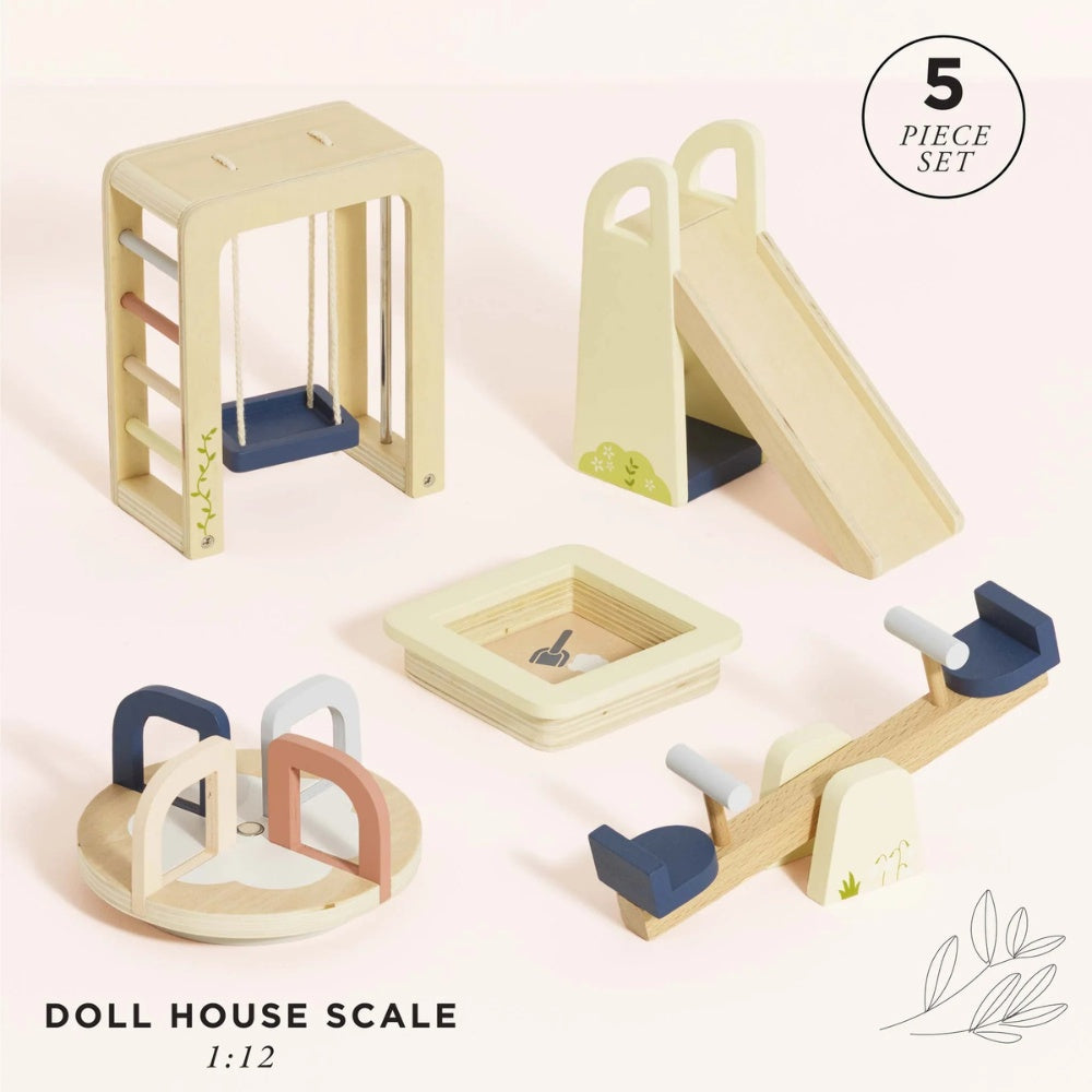 Le Toy Van - Dolls House Furniture: Outdoor Play - 5pcs
