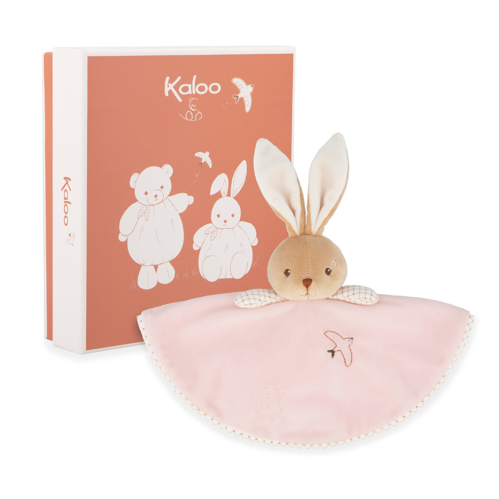 Kaloo - Comforter - Pink Round Rabbit