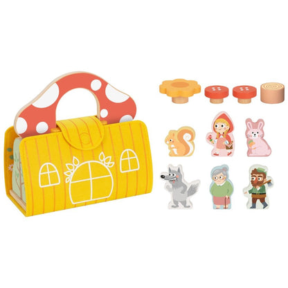 TookyToy - Little Red Riding Hood Story Box Play Set