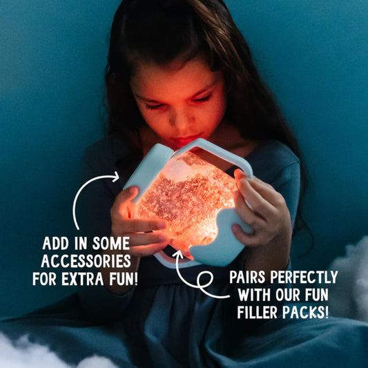 Glo Pals - Water Activated Sensory Play Jar - Bubblegum