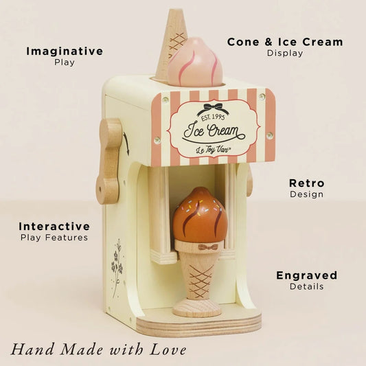 Le Toy Van - Ice Cream Machine & Play Food Cones