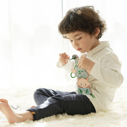 Classic World - 'My Job' Lacing Activity Set: Girl