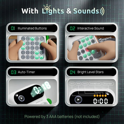 TopBright - Speed Number 3-in-1 STEM Brain Training Game for Kids