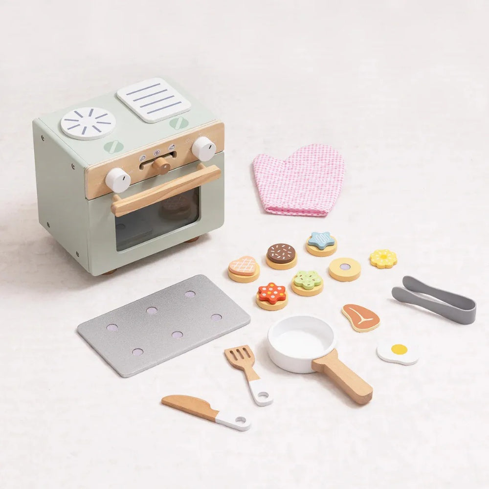 TookyToy - Pretend Play Kitchen Oven Cooking Toy Playset