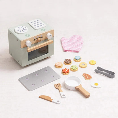 TookyToy - Pretend Play Kitchen Oven Cooking Toy Playset