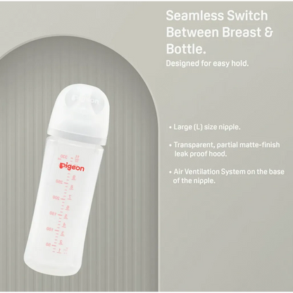 Pigeon Softouch 3 Bottles PP 330ml (L) Triple Pack - Motherhood