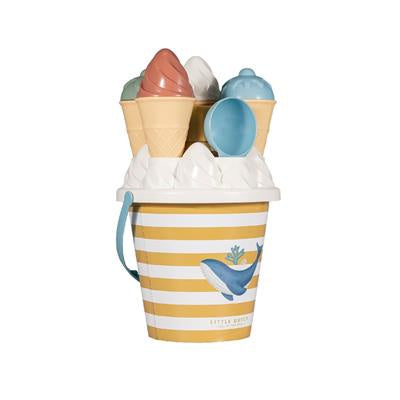 Little Dutch Ice Cream Beach Bucket 14pcs