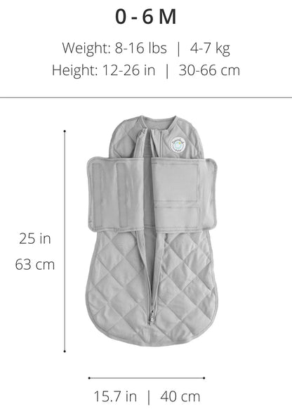 Dreamland Baby Weighted Sleep Swaddle 0-6 Months (S+) - Motherhood