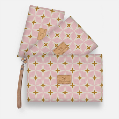 Thandana Accessory Pouches 3in1 – Laminated Fabric Travel Set Thandana