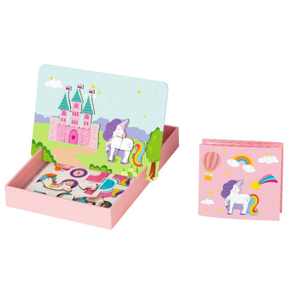 hi Pando - Magnetic Unicorn Puzzle Box with Activity Cards