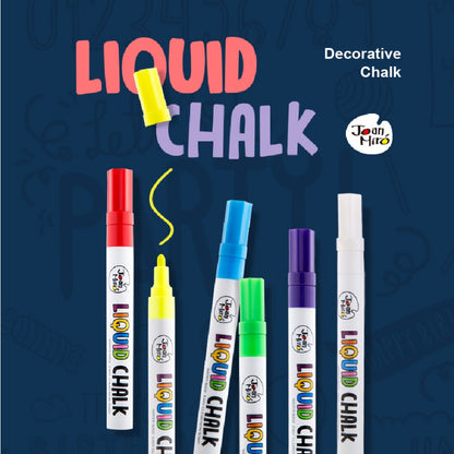 Jar Meló - Liquid Chalk Markers 6 Colours