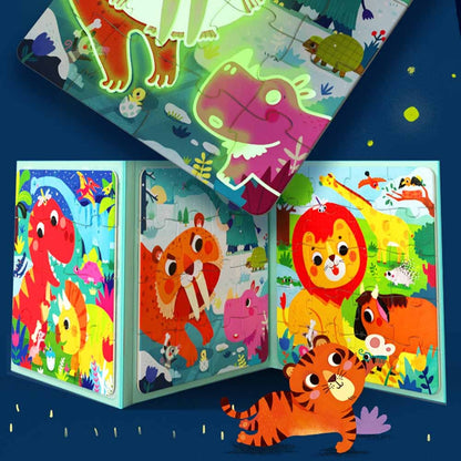 Jar Meló - 3-in-1 Magnetic Glow in the Dark Puzzle for Kids