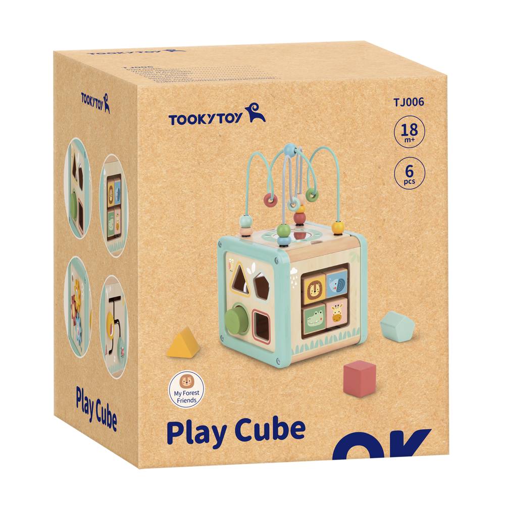 TookyToy - Pastel Play Cube Activity Toy - Motherhood