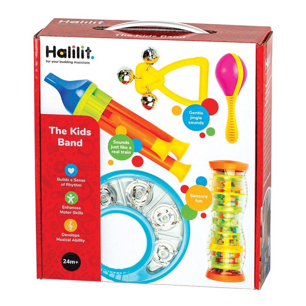 Halilit - Music Instrument for Babies & Toddlers - The Kids Band Set 5 pc