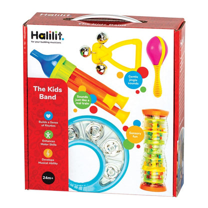 Halilit - Music Instrument for Babies & Toddlers - The Kids Band Set 5 pc -**