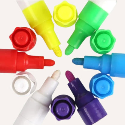 Jar Meló - Liquid Chalk Markers 6 Colours