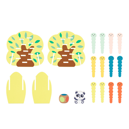 hi Pando - Wooden Bug Catching Game - Tree Themed - 18pcs