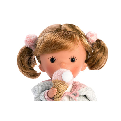 Llorens - Miss Mini's Articulated Doll: Pixi Pink - 26cm