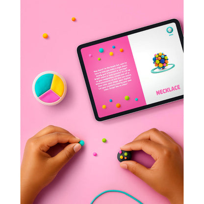 Hey Clay - Modelling Air-Dry Clay with Fun Interactive App - Vivid Accessories, series Bijou, 8 cans