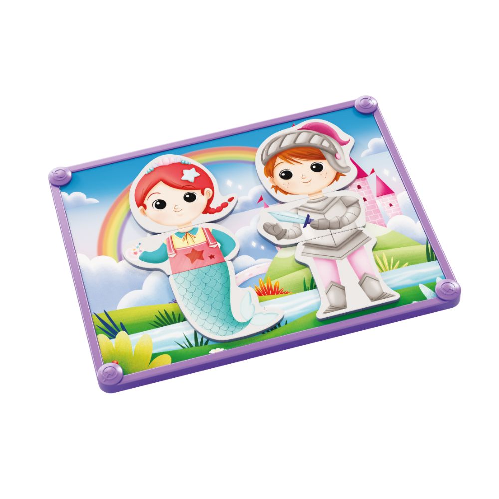 Quercetti - Magnetic Dress Up Activity Set: Fairy Tale