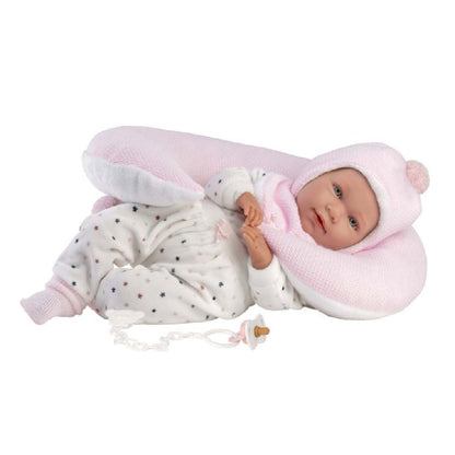 Llorens - Baby Girl Doll with Crying Mechanism & Clothing: Mimi - 42cm