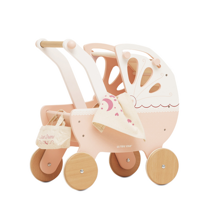 Le Toy Van - Wooden Retro Doll Pram