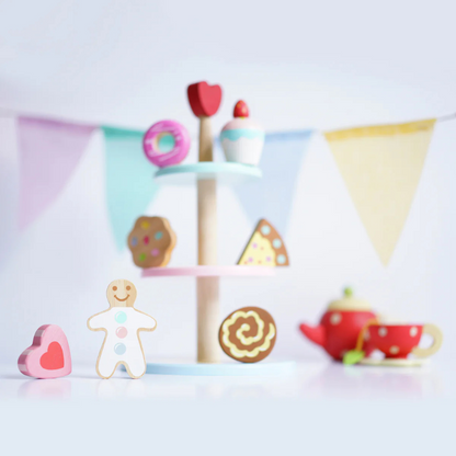 Le Toy Van - Honeybake Three Tier Cake Stand - 8pcs