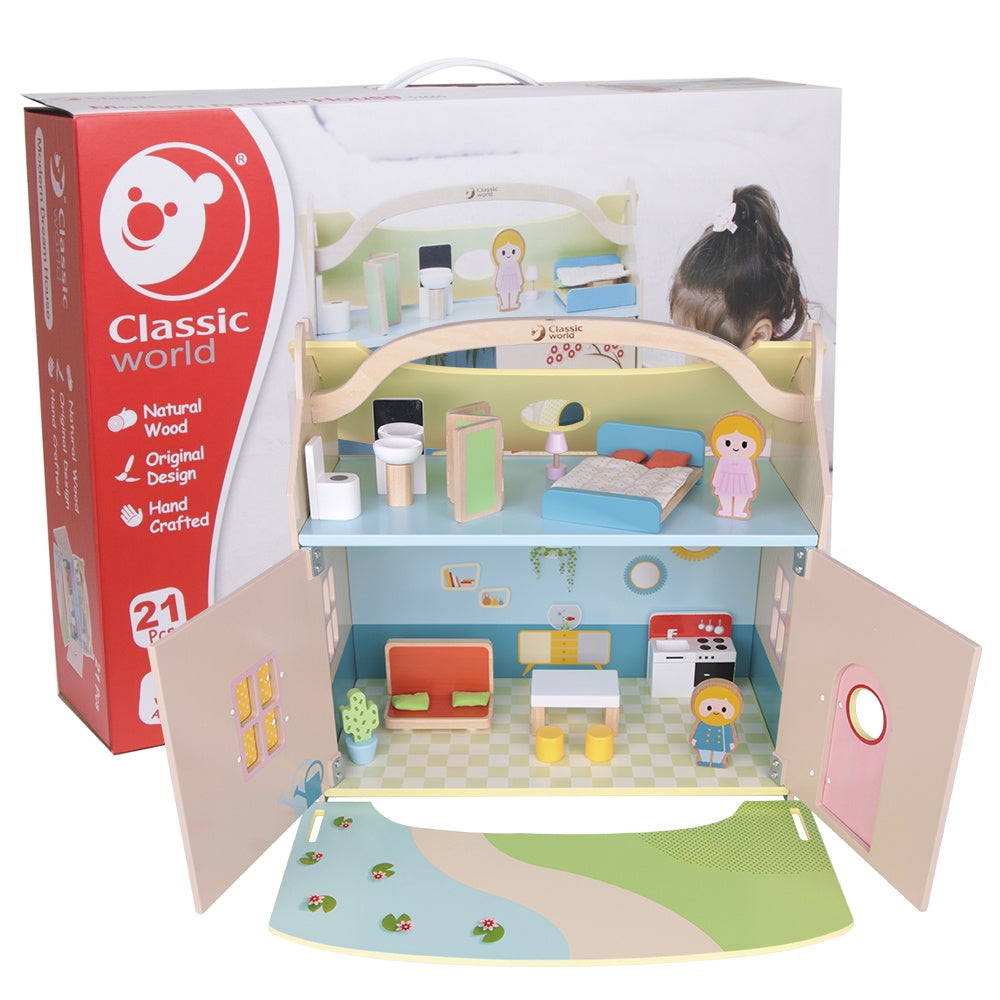 Classic World - Pretend & Play - Modern Dream Doll House