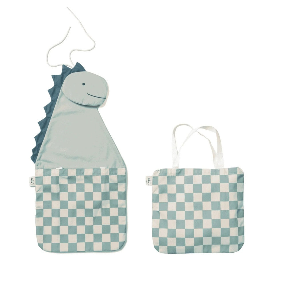 Play&Go - 2-in-1 Wall Storage & Tote Bag - Dino