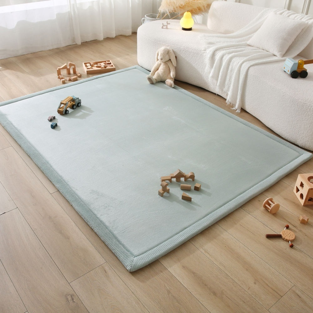 Hakuna Matte - CloudSoft Play Mat Carpet - Soft Mint 200 x 150 x 2.5 cm