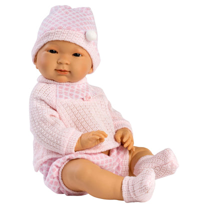 Llorens - Newborn Baby Girl Doll with Clothing & Accessories :Lian - 45cm