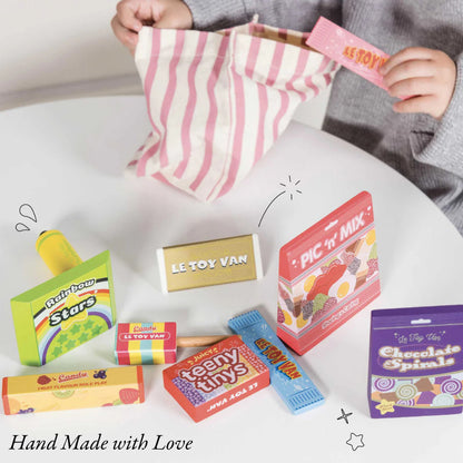 Le Toy Van - Wooden Retro Sweets and Candy Set - 11pcs
