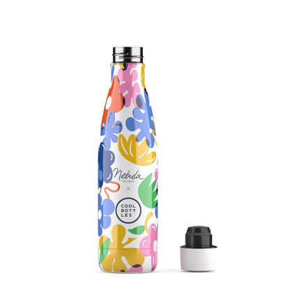 Cool Bottles - Triple-Insulated Water Bottle - Floral Madness 500ml