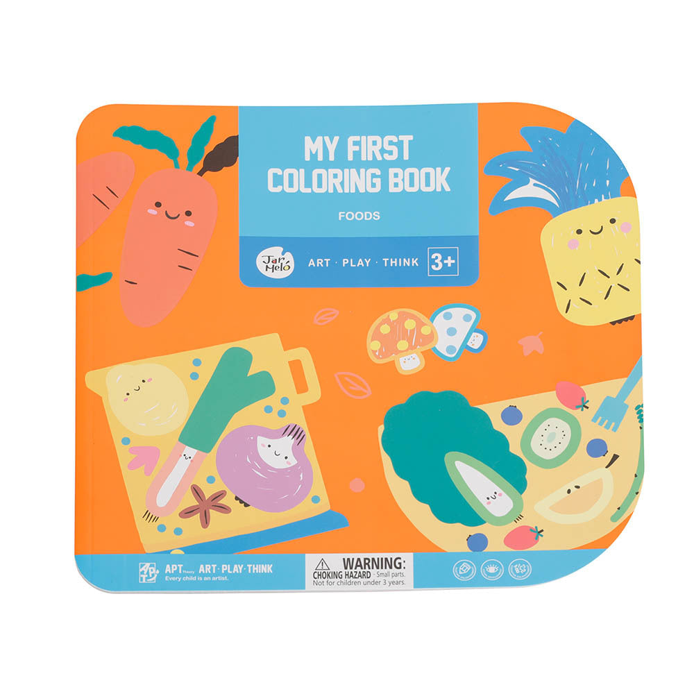 Jar Meló - My First Coloring Book - Foods