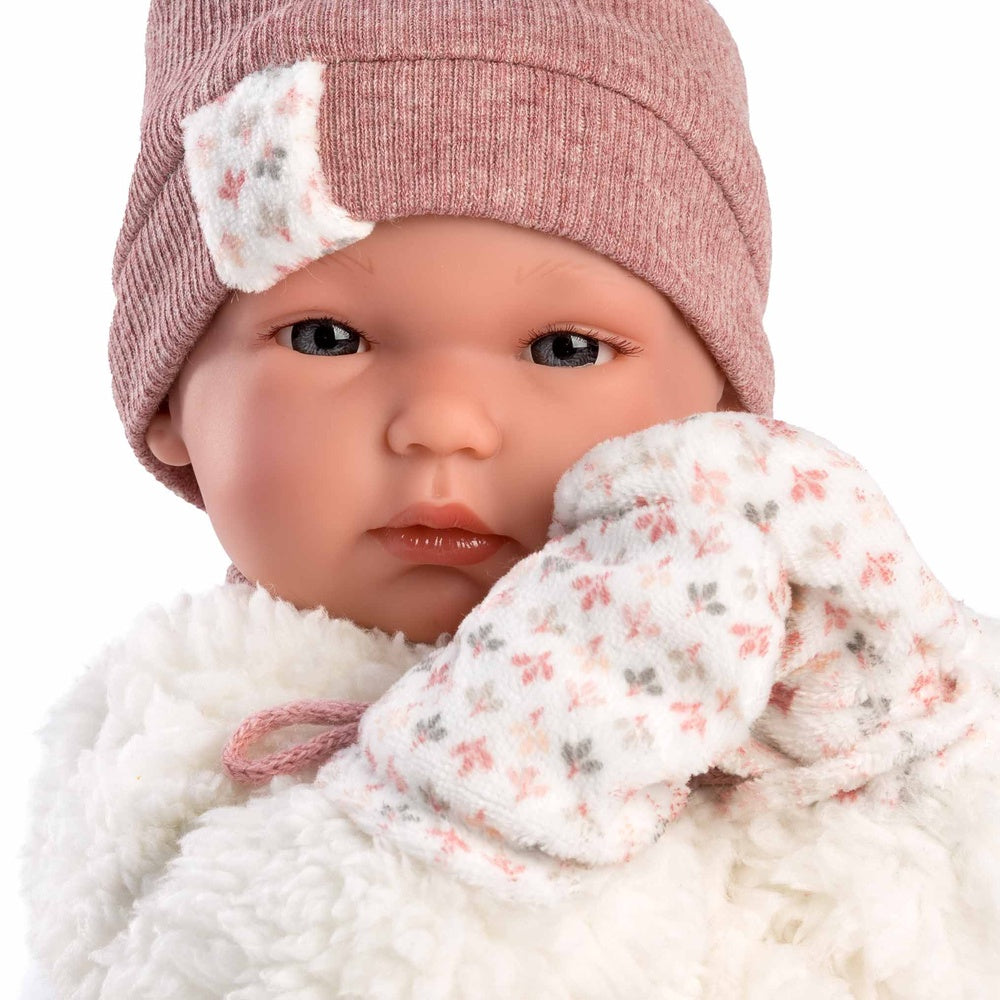 Llorens - Anatomically Correct Baby Girl Doll with Clothing & Blanket: Bimba - 35cm