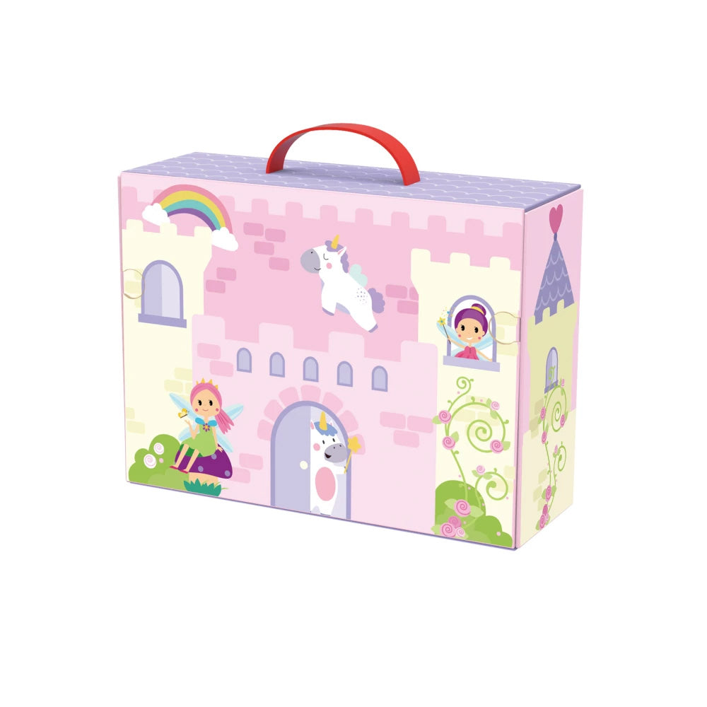 TookyToy - Pretend Play Story Box: Enchanted Castle Toy Set - Motherhood
