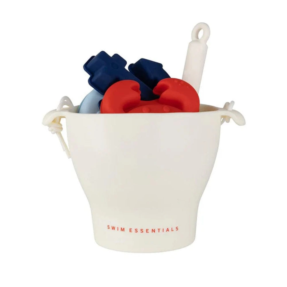 Swim Essentials - Silicone Beach Toy Set - Pure Tones