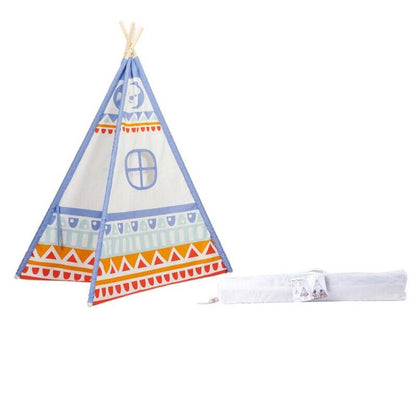 Classic World - Blue Teepee Tent For Kids Playroom