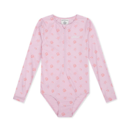 Swim Essentials - Girls Rashguard - Shell Tastic