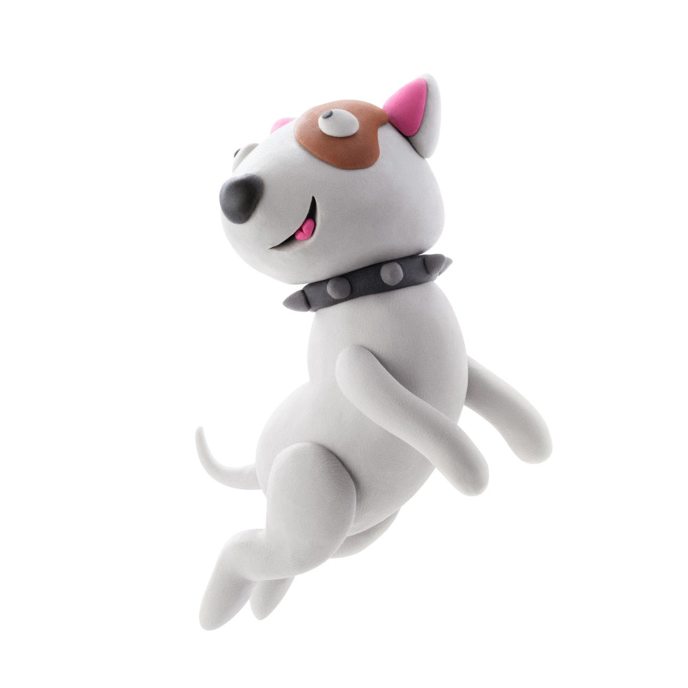 Hey Clay - Modelling Air-Dry Clay with Fun Interactive App - Dog Story, 15 cans