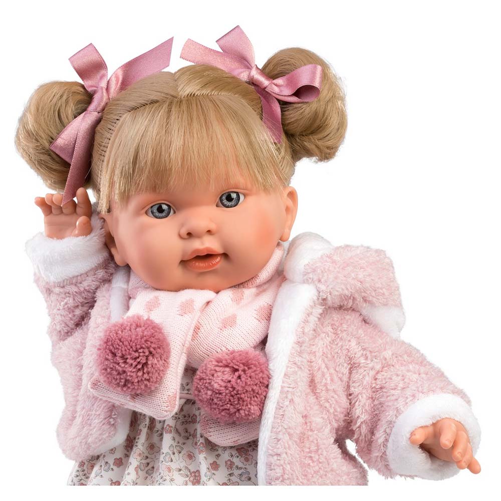 Llorens - Baby Girl Doll With Clothing And Accessories: Alexandra Llorona - With Mechanism- 42cm