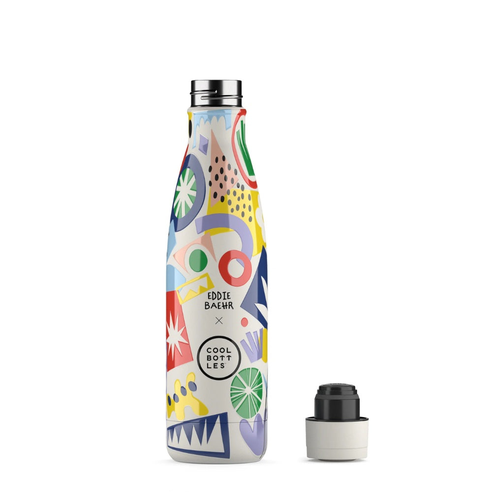 Cool Bottles - Triple-Insulated Water Bottle - Electric Garden 500ml