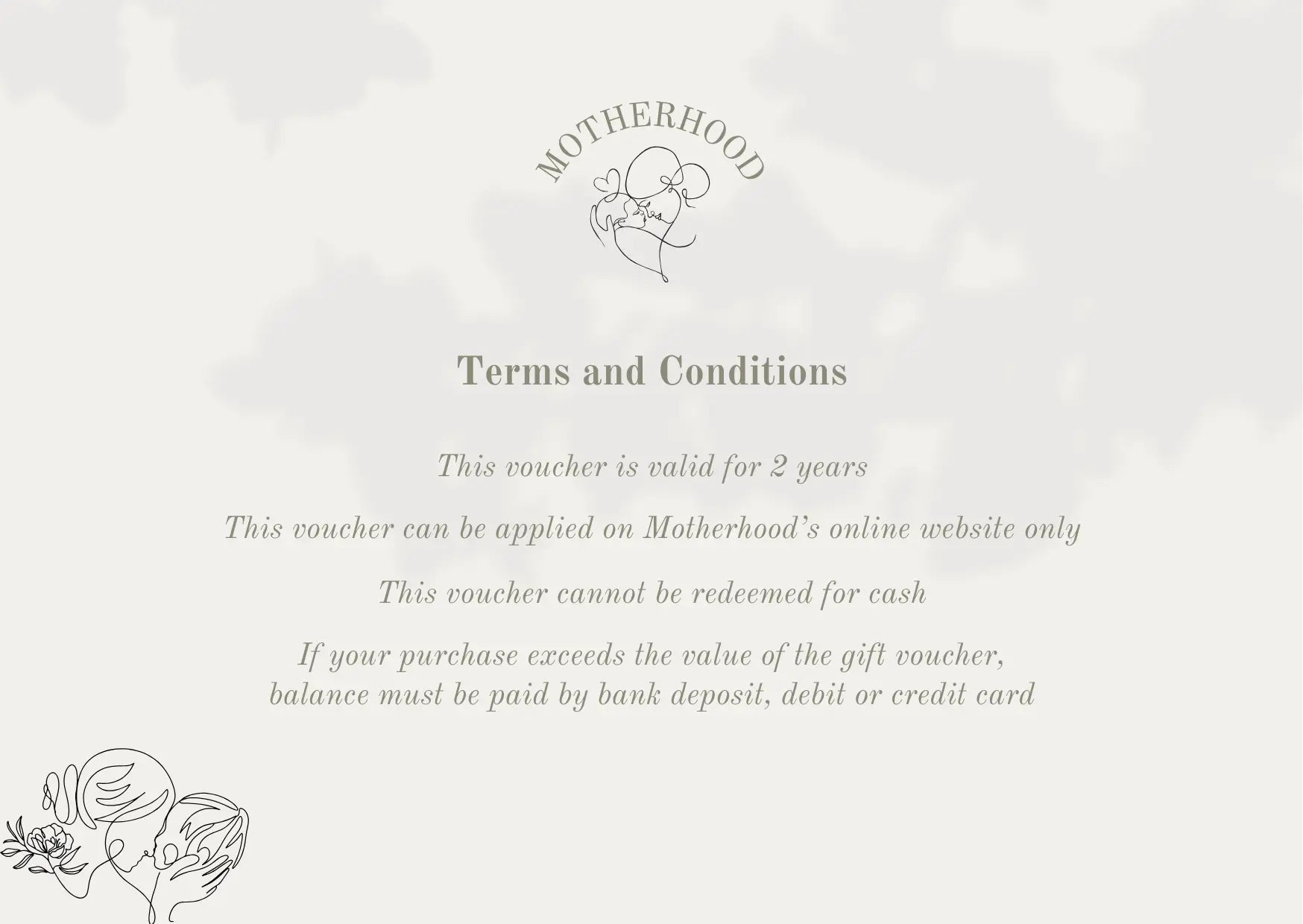Motherhood Gift Card - Motherhood