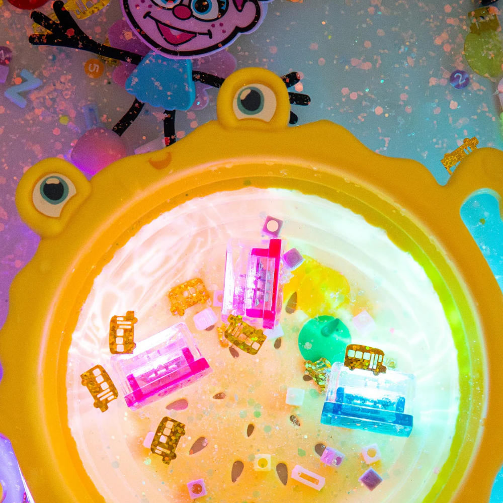 Glo Pals - Water Activated Light-Up Sensory Toys - Abby Sesame Street (4 Pack)